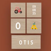 Houten blokken